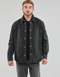 Calvin Klein Jeans - CANVAS RELAXED LINEAR SHIRT
