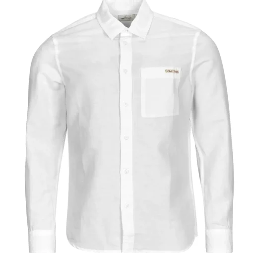 Calvin Klein Jeans - LINEN COTTON SHIRT