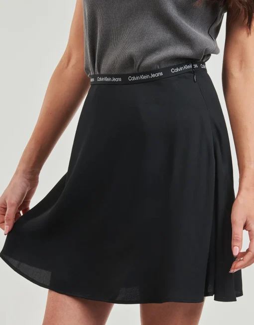 Calvin Klein Jeans - LOGO ELASTIC SKIRT