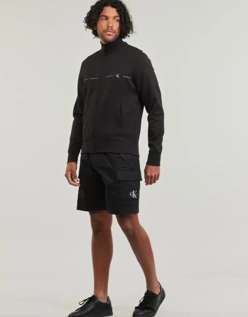 Calvin Klein Jeans - LOGO REPEAT ZIP THROUGH