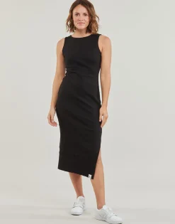 Calvin Klein Jeans - SEAMING LONG RIB DRESS