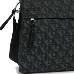 Calvin Klein Jeans - SLOUCHED MONOGRAM ZIP FLIGHT BAG