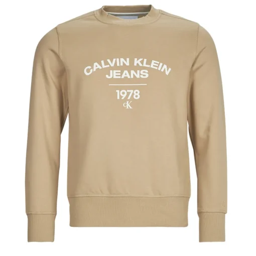 Calvin Klein Jeans - VARSITY CURVE CREW NECK