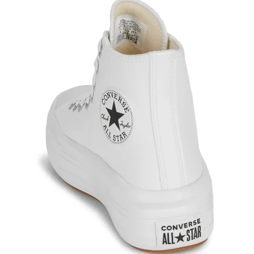 Converse - CHUCK TAYLOR ALL STAR MOVE PLATFORM LEATHER