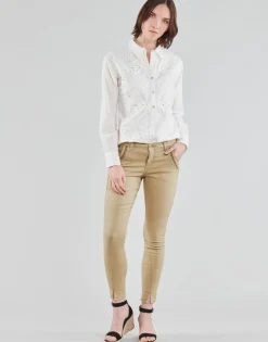 Cream - HOLLY TWILL PANT