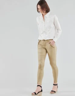 Cream - HOLLY TWILL PANT