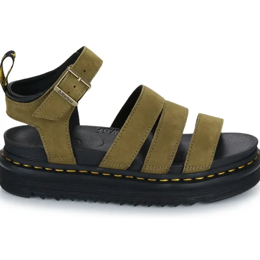 Dr. Martens - Blaire Muted Olive Tumbled Nubuck