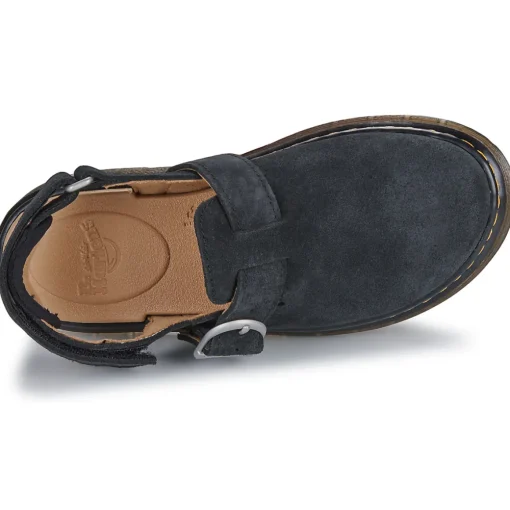 Dr. Martens - Jorgie J Mule Black Bronx Suede
