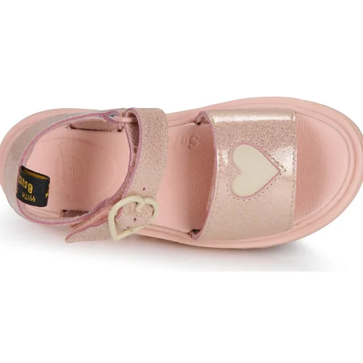 Dr. Martens - Marlowe Hearts J Powder Pink+Cloud Cream