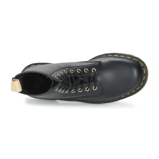 Dr. Martens - VEGAN 1460 BLACK FELIX RUB OFF
