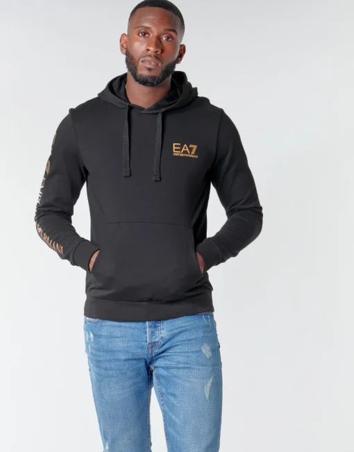 Emporio Armani EA7 - TRAIN LOGO SERIES M HOODIE RN COFT