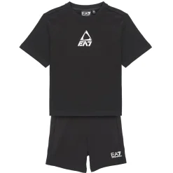 Emporio Armani EA7 - TRAIN LOGO SERIES BOY KIT TEE-SHORTS FREE