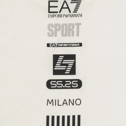 Emporio Armani EA7 - TRAIN LOGO SERIES BOY KIT TEE-SHORTS FREE