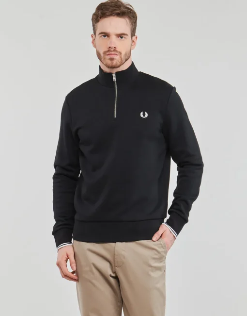 Fred Perry - HALF ZIP SWEATSHIRT