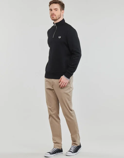 Fred Perry - HALF ZIP SWEATSHIRT