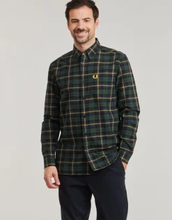 Fred Perry - OXFORD TARTAN SHIRT
