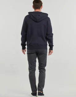 Gant - EMBOSSED FULL-ZIP HOODIE