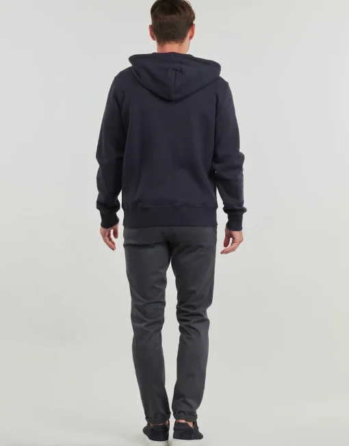 Gant - EMBOSSED FULL-ZIP HOODIE