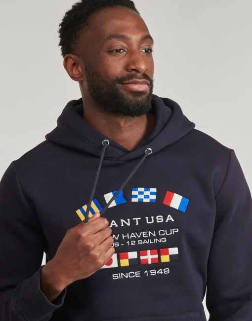 Gant - GRAPHIC SWEAT HOODIE