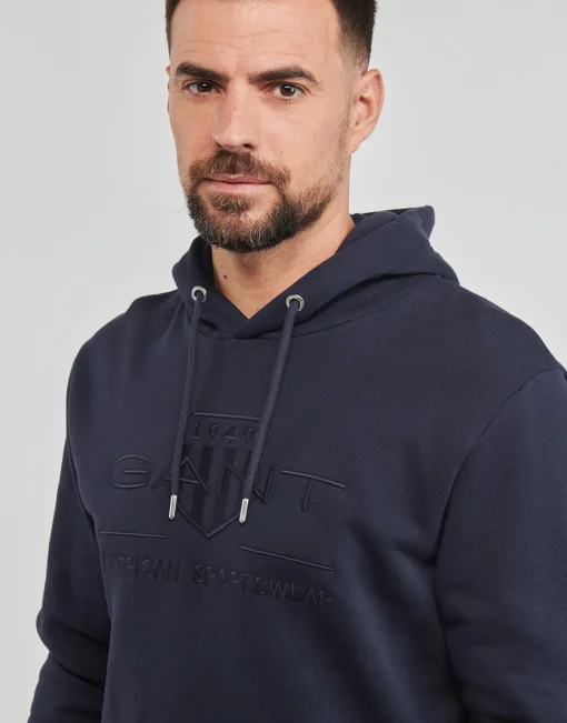 Gant - REG TONAL SHIELD HOODIE