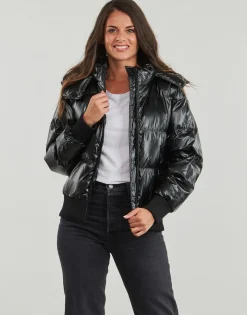 Guess - BICE METALLIC HOODIE PUFFER