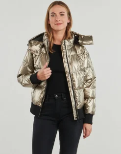 Guess - BICE METALLIC HOODIE PUFFER