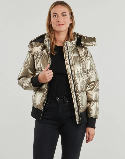 Guess - BICE METALLIC HOODIE PUFFER