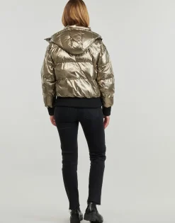 Guess - BICE METALLIC HOODIE PUFFER