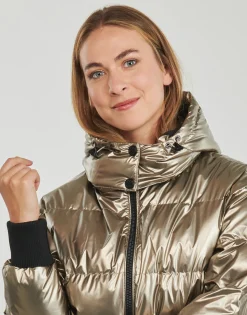 Guess - BICE METALLIC HOODIE PUFFER