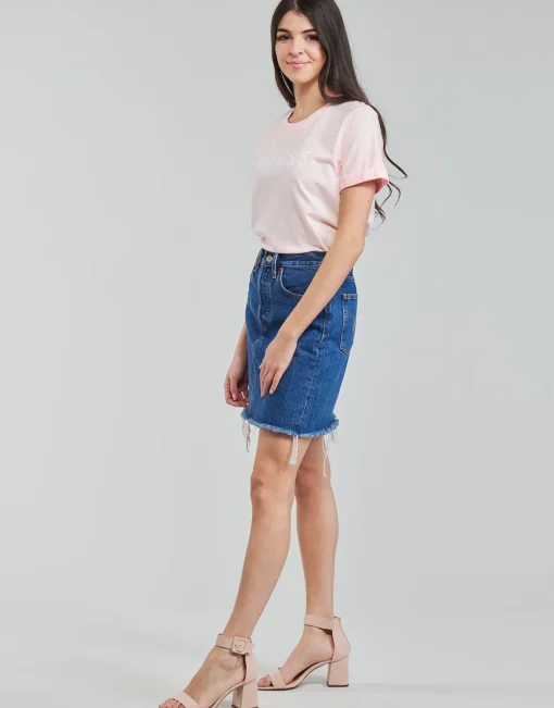 Guess - ES SS GUESS 1981 ROLL CUFF TEE