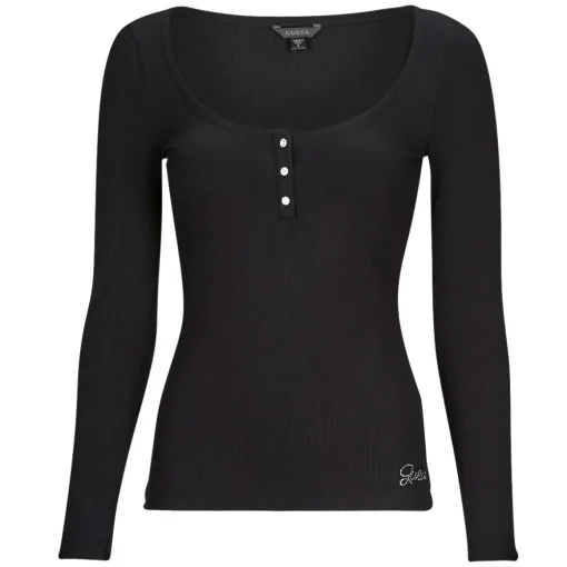 Guess - LS KARLEE JEWEL BTN HENLEY