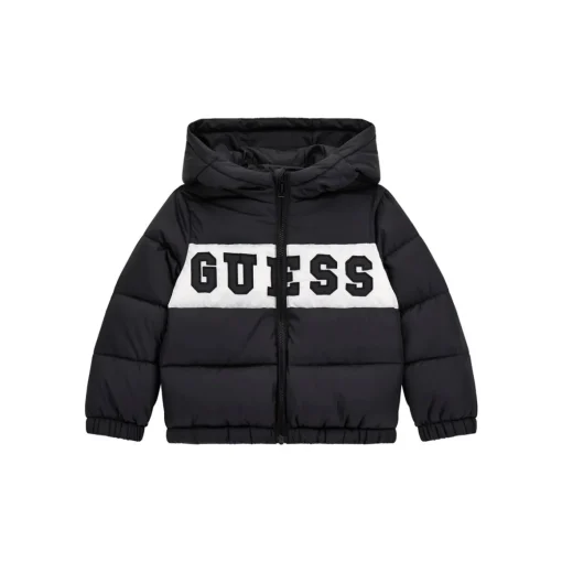 Guess - PADDED HOODED LS JACKET W ZIP