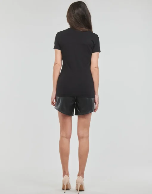 Guess - SS CN TRIANGLE FLOWERS TEE