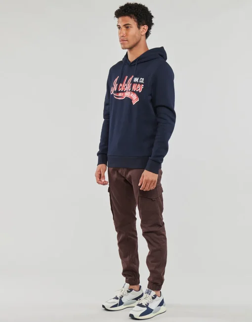 Jack & Jones - JJELOGO SWEAT HOOD 2 COL 23/24