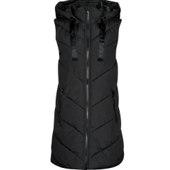 JDY - JDYSKYLAR PADDED HOOD WAISTCOAT OTW