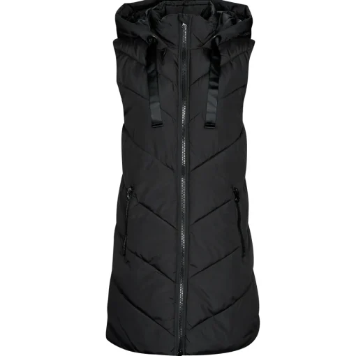 JDY - JDYSKYLAR PADDED HOOD WAISTCOAT OTW
