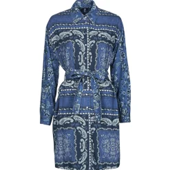 Liu Jo - ABITO CAMICIA DEN.BLUE PRINTS WASH
