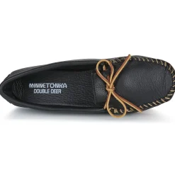 Minnetonka - DOUBLE DEERSKIN SOFTSOLE