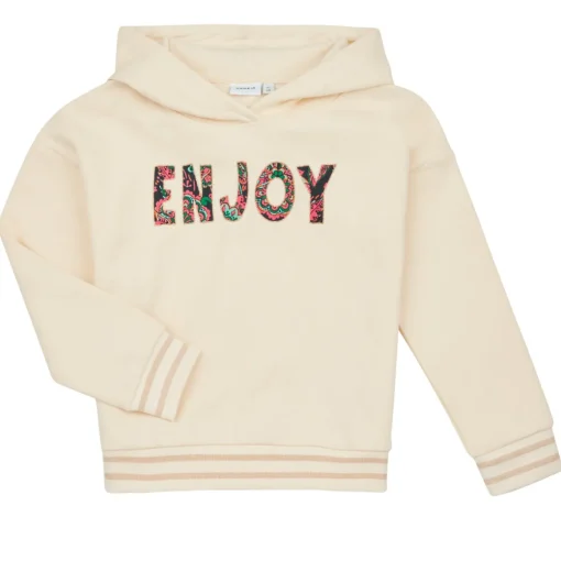 Name it - NKFLONNA LS SWE WH BRU PS