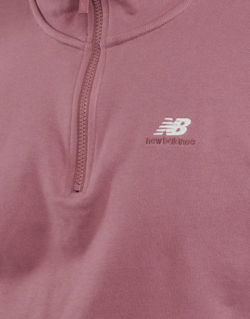 New Balance - ATHLETICS 90'S 1/4 ZIP MOCK SWEATSHIRT