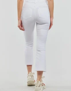 Noisy May - NMSALLIE HW KICK FLARED JEANS VI163BW S*