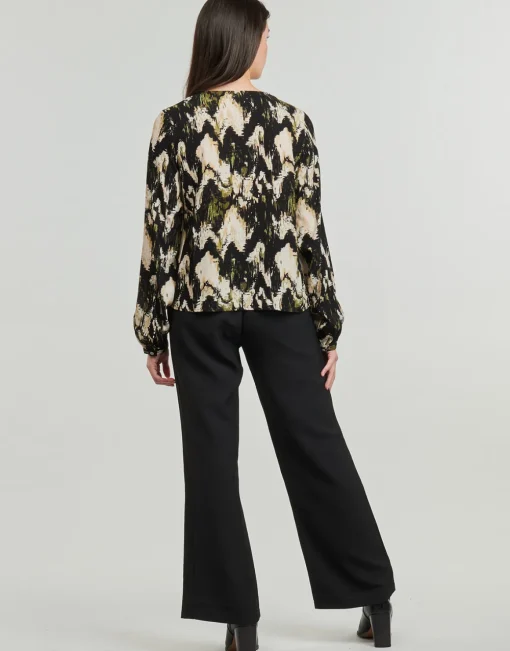 Only - ONLJESSIE FR L/S BUTTON TOP CS PTM