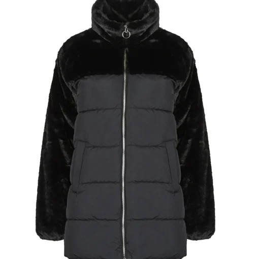 Only - ONLWANJA FUR PUFFER MIX COAT CC OTW