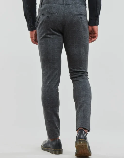 Only & Sons  - ONSMARK CHECK PANTS HY GW 9887