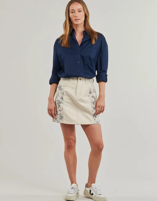 Pepe jeans - MINI SKIRT HW PAISLEY