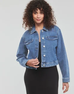 Pieces - PCTESSIE LS DNM JACKET MB873