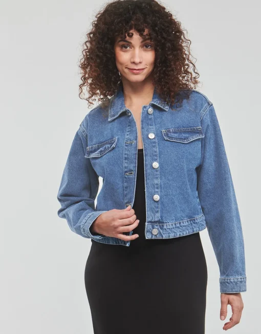 Pieces - PCTESSIE LS DNM JACKET MB873