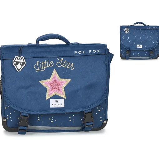 Pol Fox - CARTABLE STAR BLU 38 CM