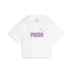 Puma - GRILS LOGO CROPPED TEE