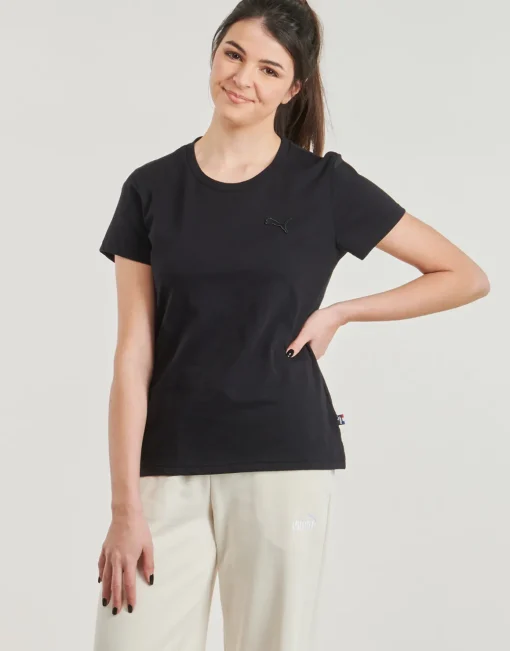 Puma - TEE W MIF BADGE BRODE